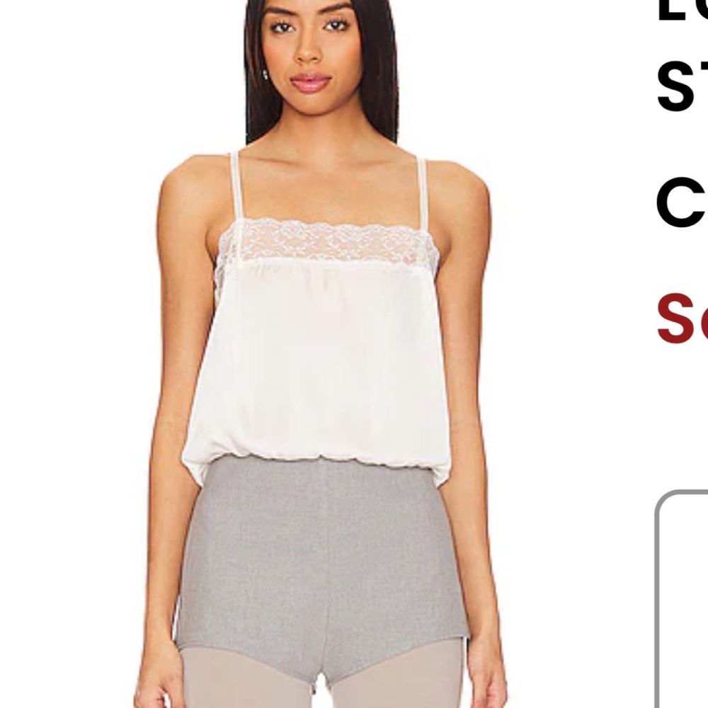 Steve Madden Lotus Top in Coconut Milk